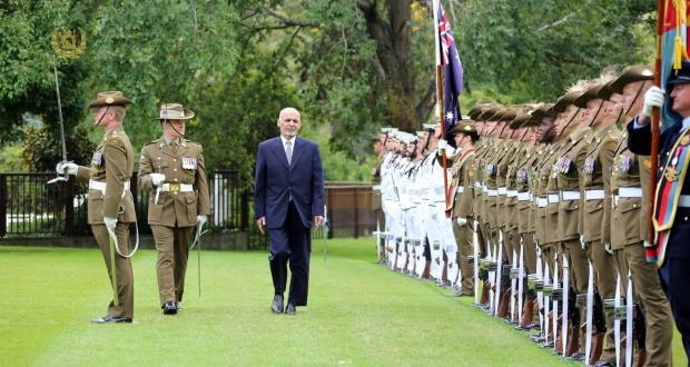 اشرف غني په اسټرالیا کې