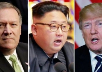 ټرمپ، کیم، پمپیو