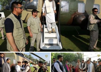 اشرف غني ننګرهار سفر