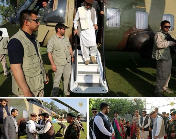 اشرف غني ننګرهار سفر