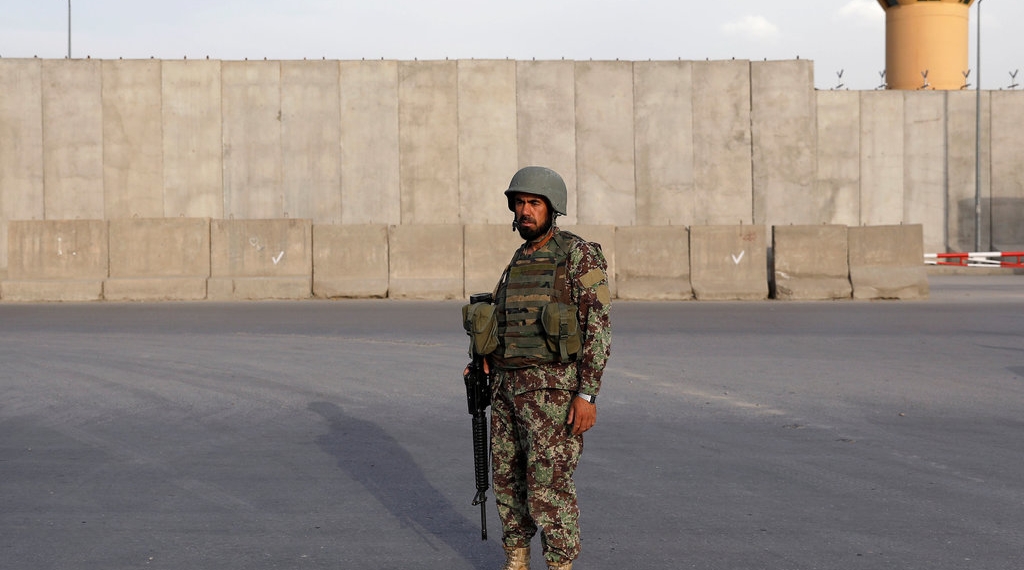 An Afghan Army soldier in Kabul, the capital, one of the urban population centers that a shift in strategy is meant to safeguard.CreditMohammad Ismail/Reuters