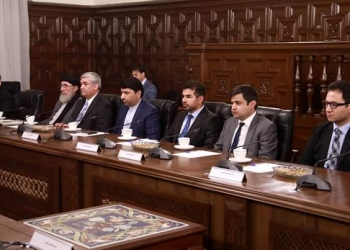 په ارګ کې د سیاسي ګوندونو د استازو مشورتي ناسته