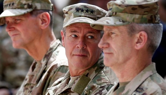 US Army General Scott Miller. Image: REUTERS Video/Screenshot