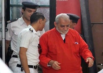 المؤبد لمرشد الإخوان و35 آخرين بأحداث الإسماعيلية