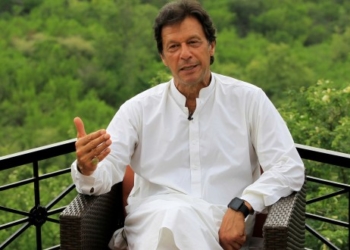 Imran Khan, chairman of the Pakistan Tehreek-e-Insaf (PTI) political party, speaks with a Reuters correspondent during an interview at his home in the hills of Bani Gala on the outskirts of Islamabad, Pakistan July 29, 2017.  REUTERS/Caren Firouz - RC1B4037C4E0
